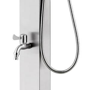 Douche de jardin 3007871 Gris - Profondeur : 80 cm