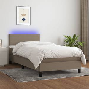 Boxspringbett 3017265-2 Taupe - Breite: 100 cm