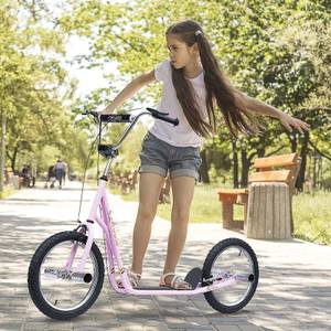 Kinderscooter 371-026PK Pink - Metall - 58 x 100 x 143 cm