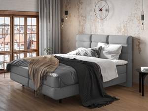 Boxspringbett Symphony Grau - Breite: 168 cm