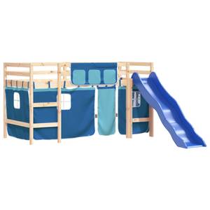 Bettgestell-K-24715 Blau - Holzwerkstoff - 88 x 114 x 206 cm