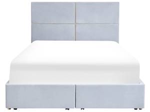 Doppelbett VERNOYES Gold - Grau - Hellgrau - Breite: 148 cm