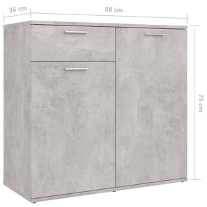 Sideboard 3008750_2 Grau - Steingrau