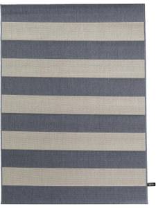 Tapis d'extérieur & intérieur Metro Bleu - 80 x 150 cm