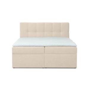 Boxspringbett Moody Ecru - Breite: 160 cm