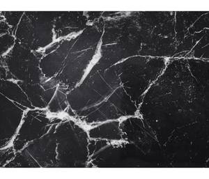 Beistelltisch Marble Schwarz - Metall - 45 x 47 x 45 cm