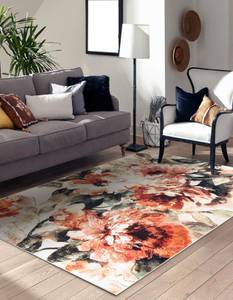 Tapis Antika 24 Tek Fleurs Feuilles 80 x 150 cm