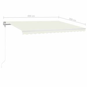 Markise 3006542-1 Creme - 300 x 1 x 400 cm