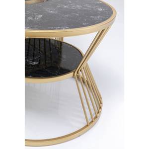 Tables basses Roma (lot de 2) Doré