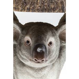 Beistelltisch Animal Koala Grau - Kunststoff - 33 x 52 x 35 cm