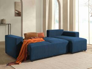 Ecksofa LIVY Indigoblau