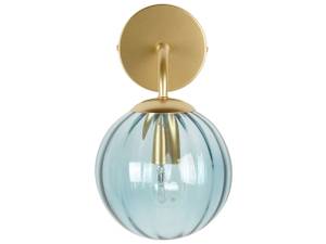 Wandlampen BOOMI Blau - Gold