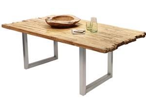 Esstisch 15481-40 Braun - Massivholz - Holzart/Dekor - 180 x 76 x 100 cm