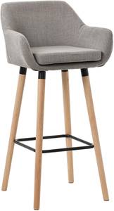 Tabouret de bar Grant Gris