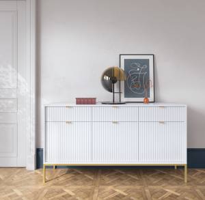 Sideboard Vellore Weiß - Holzwerkstoff