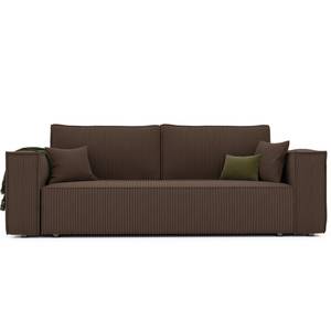 Sofa Bali Braun - Holzwerkstoff - 255 x 59 x 105 cm