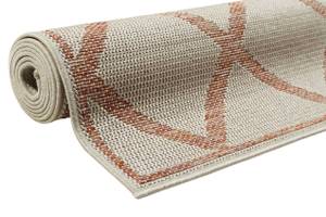 Outdoorteppich Sparkle Beige - Orange - 80 x 150 cm