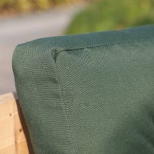 Set 2 coussins palette d'extérieur RIOU Vert - Textile - 80 x 40 x 120 cm