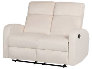 2-Sitzer Sofa VERDAL Weiß - Textil - 128 x 102 x 73 cm