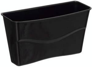 Abtropfgestell BLACKWOOD, 43 x 32 cm Schwarz - Metall - 32 x 19 x 43 cm