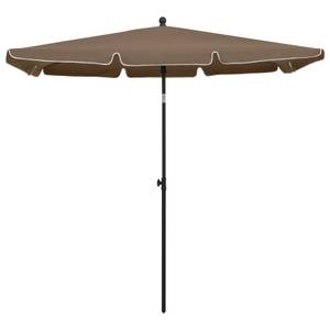 Parasol de jardin 315546 Gris - Textile - 140 x 238 x 210 cm