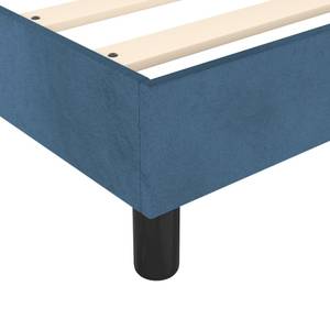 Boxspringbett 3017513-2 Dunkelblau - 203 x 25 cm