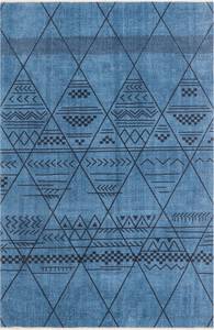 Tapis Kriens Maya Bleu - 120 x 185 cm