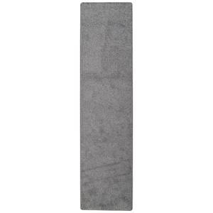 Hochflor Velours Teppich Läufer Mona Grau - 100 x 400 cm