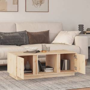 Couchtisch D792 Braun - Massivholz - 50 x 40 x 110 cm