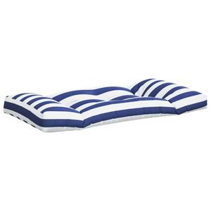 Coussin de palette 3005779-3 (lot de 3) Bleu - Blanc