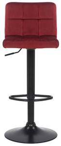 Tabouret de bar Feni Lot de 4 Rouge