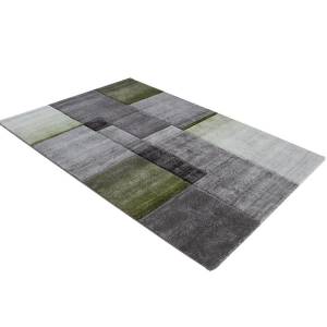 Tapis de salon moderne et design KUBIK Vert - 130 x 190 cm