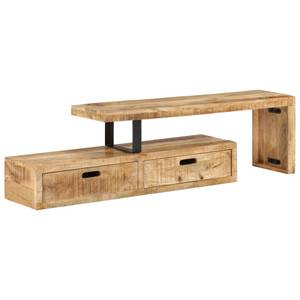 TV-Schrank 351779 Braun - Massivholz - Holzart/Dekor - 30 x 40 x 112 cm