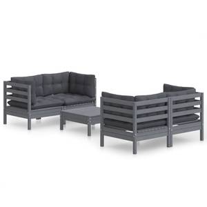 Garten-Lounge-Set (5-teilig) 3012381 Grau