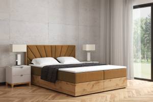 Boxspringbett LOLLY6 Gelb - Breite: 169 cm - H3