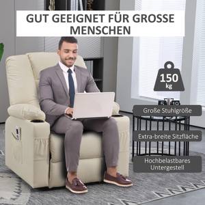 Aufstehsessel 713-131V90CW Cremeweiß