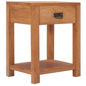 Nachttisch 287231 Braun - Massivholz - Holzart/Dekor - 35 x 50 x 35 cm