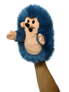 Handpuppe Der kleine Maulwurf Blau - Textil - 23 x 23 x 8 cm