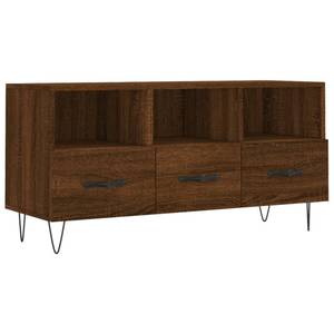 TV-Schrank D604 Eiche Schwarzbraun Dekor