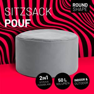 Sitzsack Pouf Grau