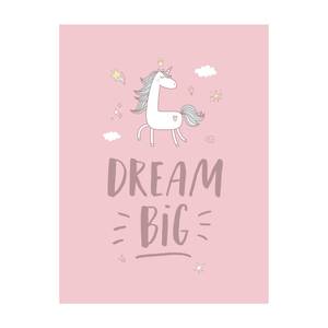 Dream big Unicorn 45 x 60 cm