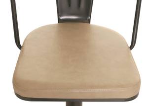 Barhocker H10a (2er-Set) Beige - Schwarz