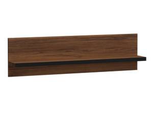 Wandregal Senesi TD09 Braun - Holz teilmassiv - 120 x 32 x 18 cm