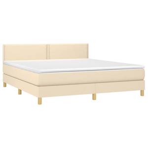 Boxspringbett 3017288-8 Creme - Breite: 180 cm