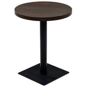 Bistrotisch 295681-2 Dunkelgrau - 60 x 60 cm