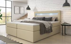 Boxspringbett Repos Beige - Breite: 120 cm - H3