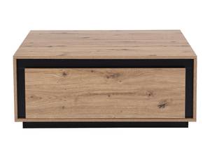 Table basse NALAMANE Beige - Bois manufacturé - 90 x 38 x 90 cm