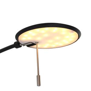 Lampadaire Zenith LED Acier - 1 ampoule - Noir