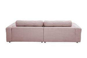 Ecksofa MIKA Pink - Ecke davorstehend links - Longchair davorstehend links