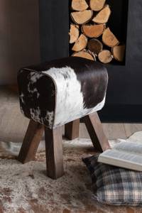 Hocker The Fireplace Weiß - Holz teilmassiv - 29 x 50 x 44 cm